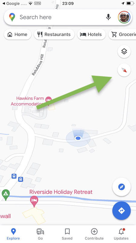 How to rotate Google Maps for better navigation - Android Authority